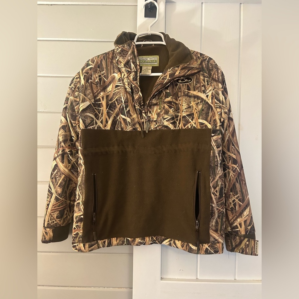 Drake womens Brown Camouflage Jacket